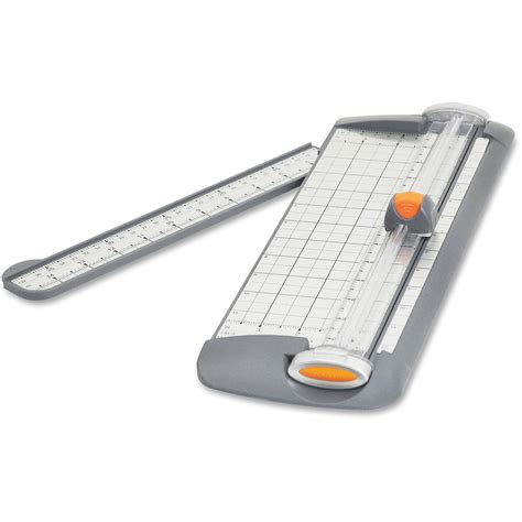 857A5 Paper Cutter Sliding Portable Mini Trimmer with Foldable Ruler for Craft Blue ABS,Metal. . Paper cutter walmart